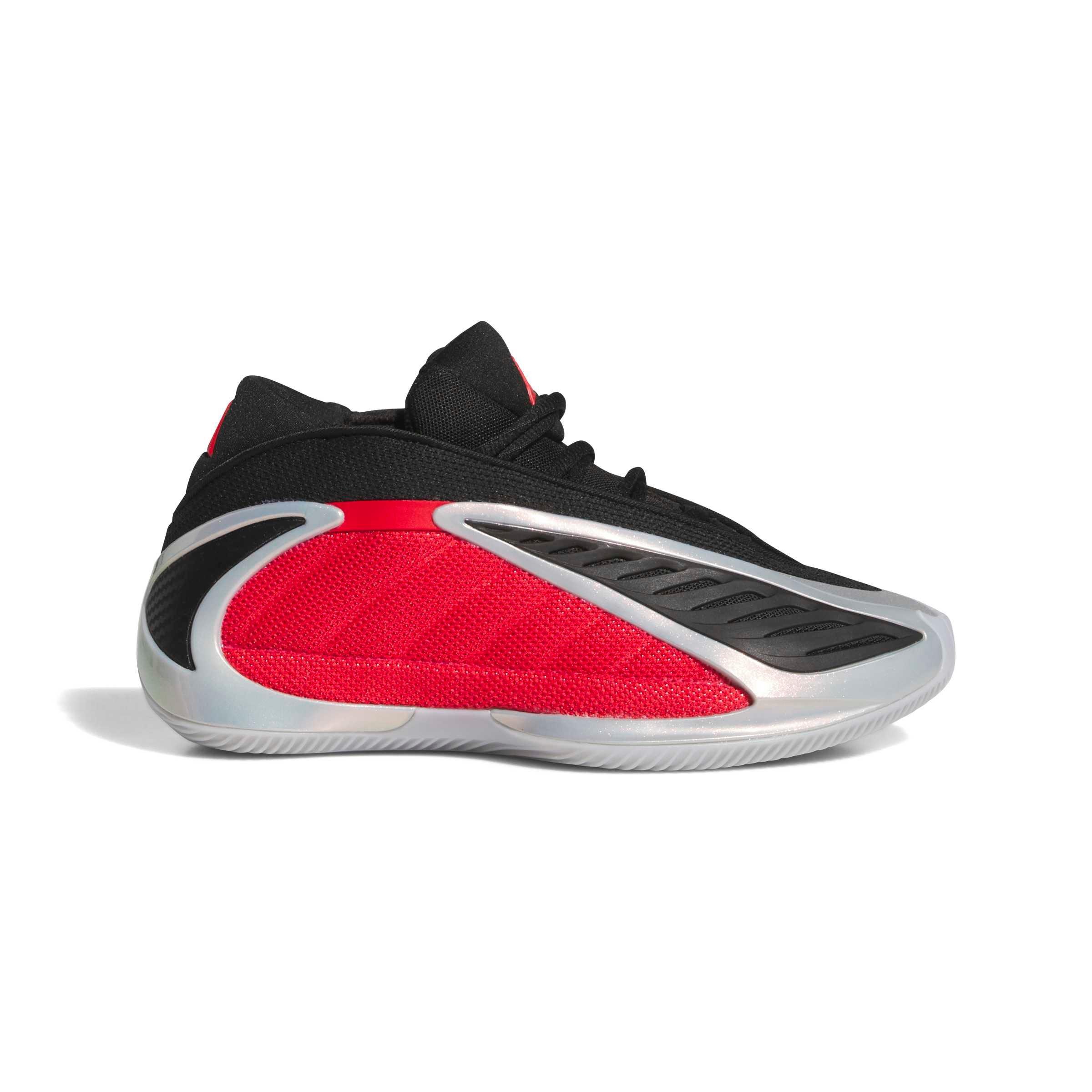 adidas Anthony Edwards 2 "Bulldawg" Grade School Kids' Basketball Shoe - BLACK/RED/WHITE